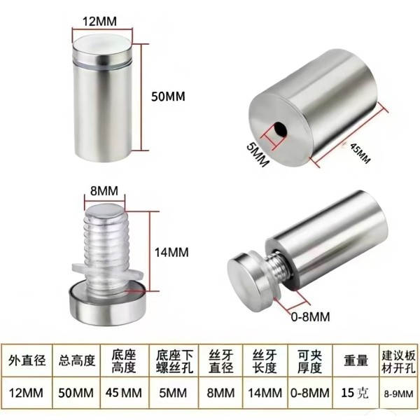 12mm*50mm 